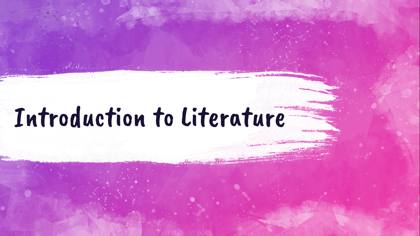 202003-Introduction to Literature